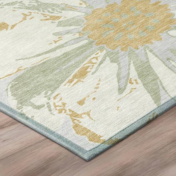 Chantille Machine Washable Indoor/Outdoor Abstract ACN2971 Gray 10 ft. x 14 ft. Area Rug