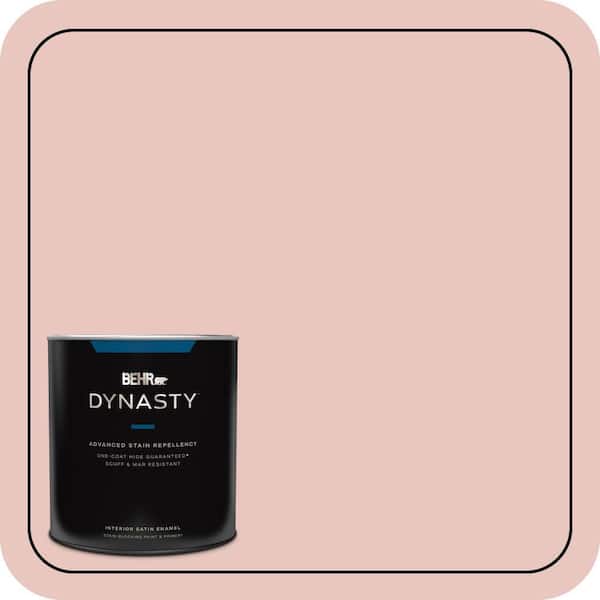 BEHR DYNASTY 1 qt. #S160-1 Iced Cherry Satin Enamel Interior Stain-Blocking Paint and Primer