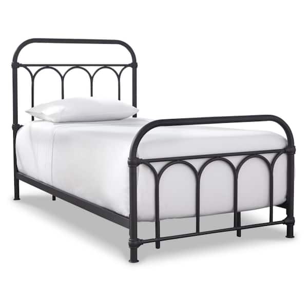 Signature Design By Ashley Nashburg Black Metal Frame Twin Bed