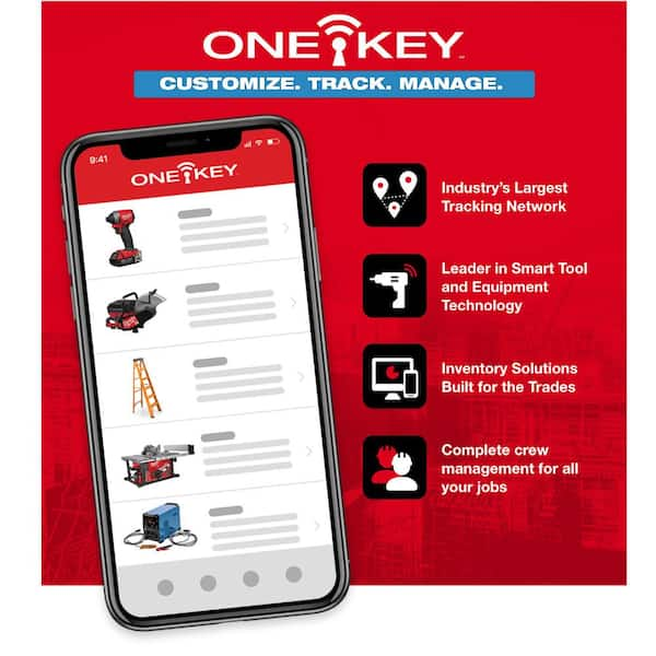 Milwaukee One-Key Bluetooth Tracker (1-Pack) 48-21-2301 - The Home