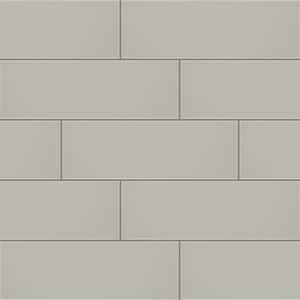 Restore Ash Gray 4-1/4 in. x 12-7/8 in. Glossy Ceramic Wall Tile (287.28 sq. ft./pallet)