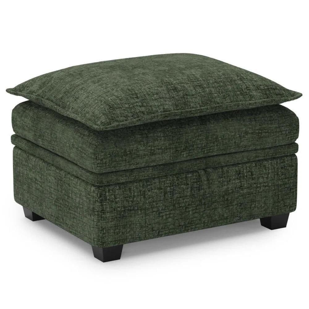 Chenille Rectangle Storage Ottoman Large Ottoman price history on PriceWatchPro