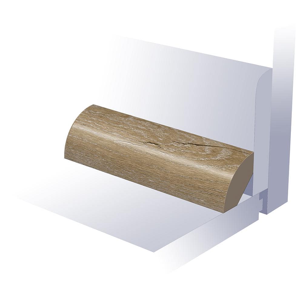 Tropical Colliers 0.8 in. T x 0.8 in. W x 94 in. L Waterproof Quarter Round Moulding price history on PriceWatchPro