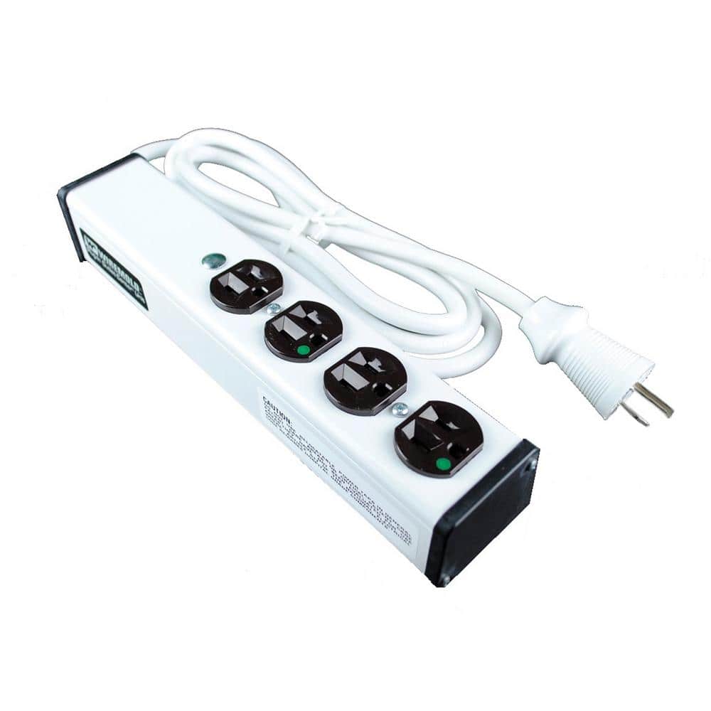 Wiremold 4-Outlet 15 Amp Medical/Dental Grade Plug-in-Outlet-Center with 6 ft. Cord (Not for Patient Care) price history on PriceWatchPro