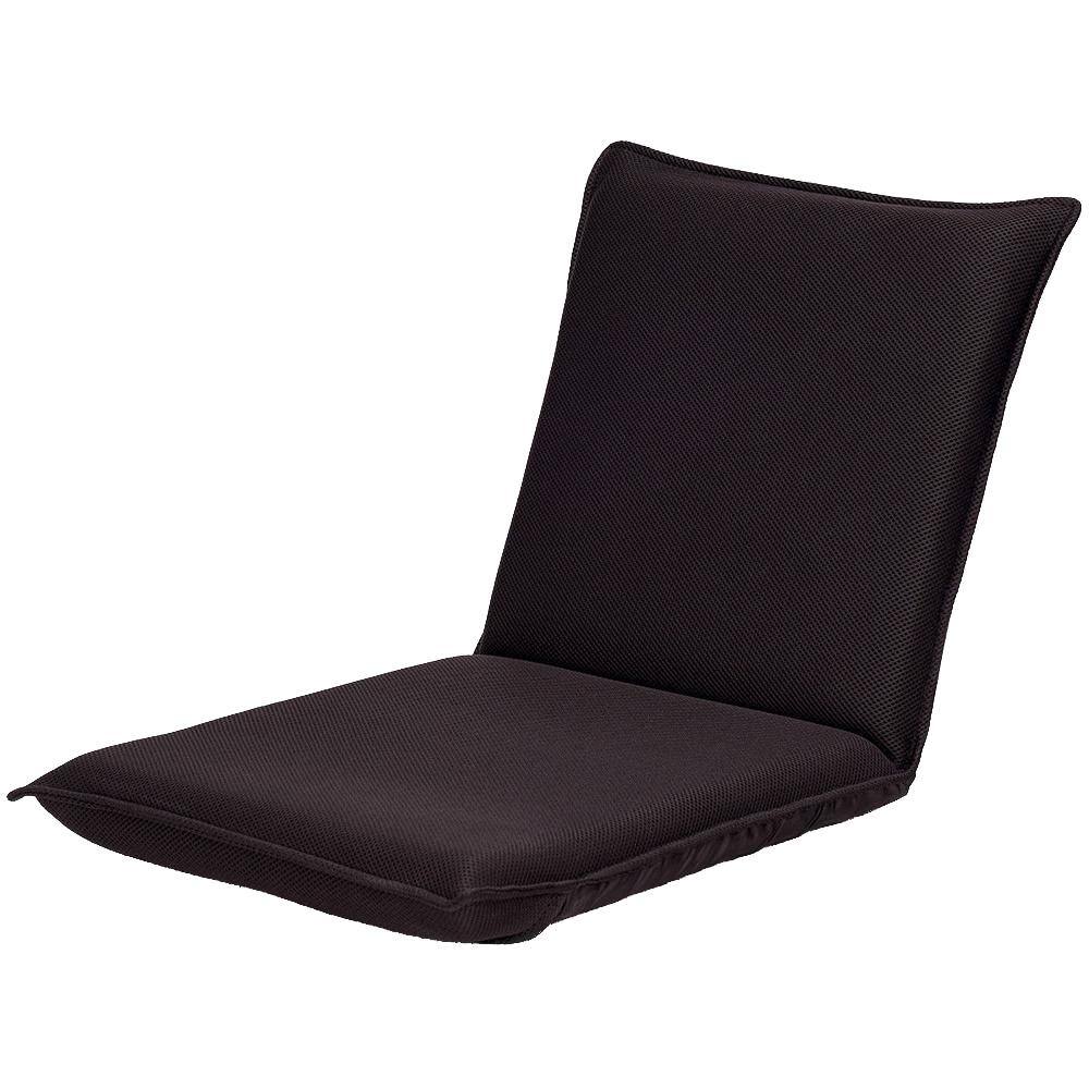Coffee Minimalist Style Adjustable 6-Position Folding Lazy Man Sofa and Flo