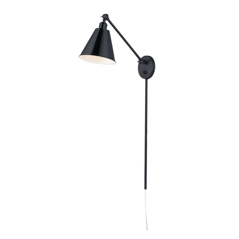 Library 8 in. 1 Light Steel Wall Sconce price history on PriceWatchPro