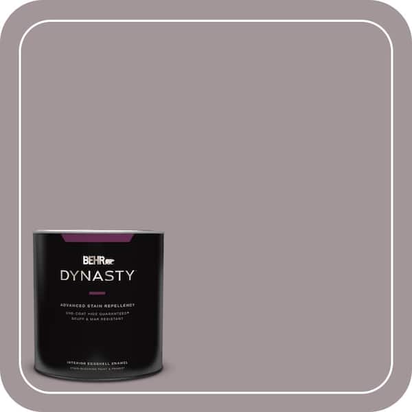 BEHR DYNASTY 1 qt. #PPU17-13 Heather Plume Eggshell Enamel Interior Stain-Blocking Paint and Primer