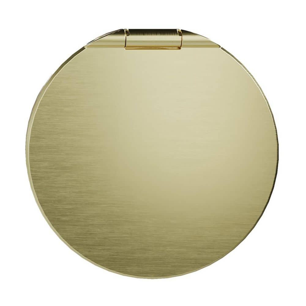 Pass & Seymour 1-Gang Champagne Bronze Round Kitchen Countertop Single Outlet Metal Wall Plate Lid price history on PriceWatchPro