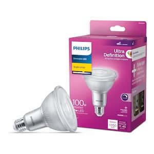 100-Watt Equivalent PAR30L Ultra-Definition Dimmable Hight Output E26 LED Light Bulb Bright White 3000K (1-Pack)