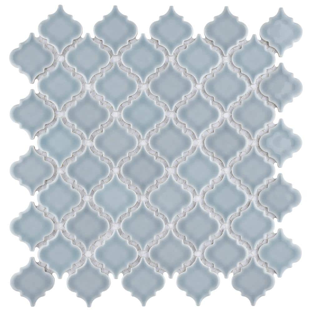 Hudson Tangier Slate 6 in. x 6 in. Porcelain Mosaic Take Home Tile Sample price history on PriceWatchPro