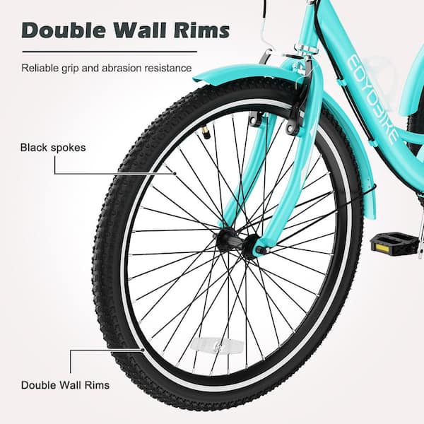 24 x 3 bicycle wheel YUNSCM 24" Road Bike Tires 24X3.0/76-507 Compatible with 3.0 24X3 City Fat Bike Tires (Y-669) : Sports & Outdoors these cruiser Enix Mtb Bike Tire 24