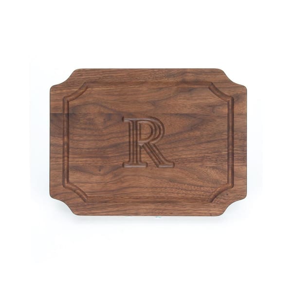 BigWood Boards Scalloped Walnut Cheese Board R