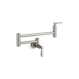 Edalyn By Studio McGee Wall Mount Pot Filler in Vibrant Stainless