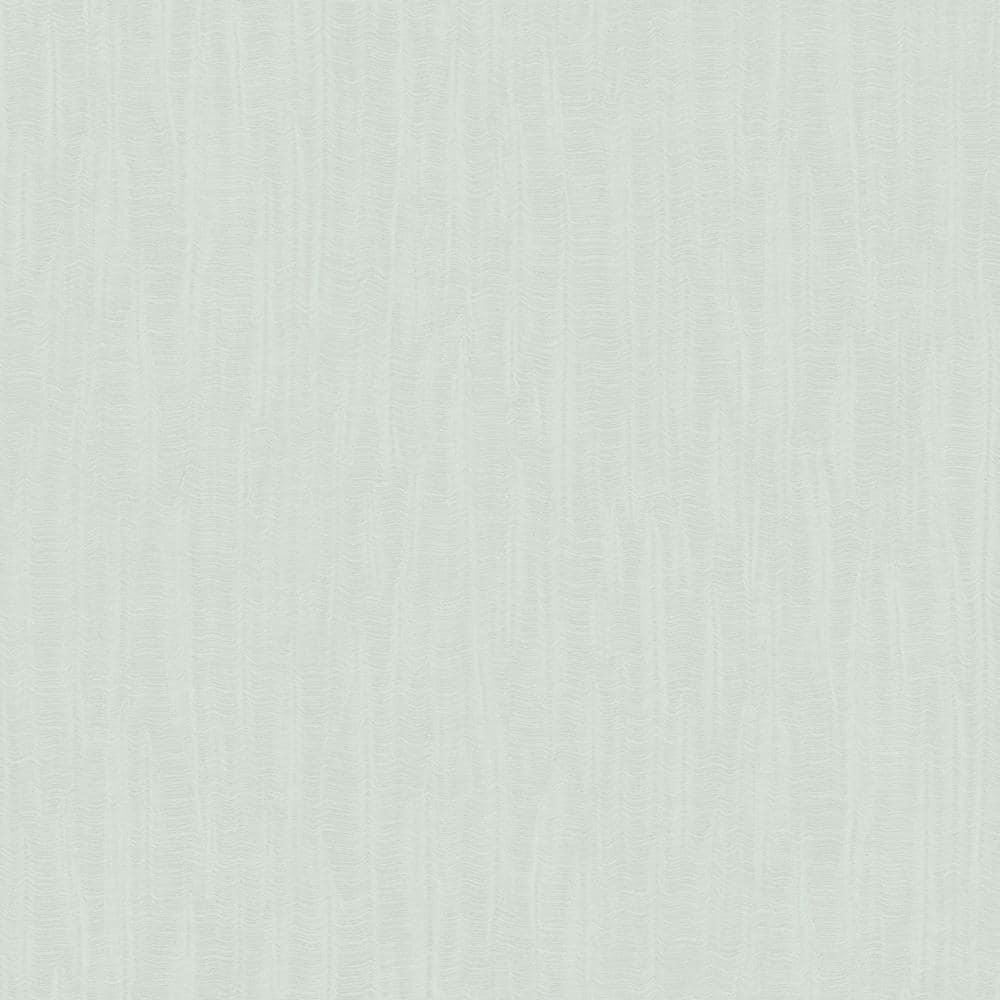 Italian Design Light Green Silk Texture Vinyl on Non-Woven Non-Pasted Wallp