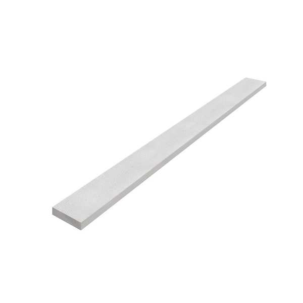 Unbranded 1 in. x 3 in. x 12 ft.  Primed Wood Trim Board (Actual: 0.625 in. x 2.375 in. x 144 in.)