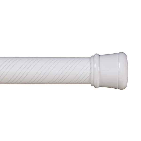 TRANQUIL BATH BY KENNEY 42 in. - 72 in. Steel Adjustable Shower Rod in ...