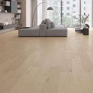 Sceneic Fairhaven 1/2 in. T x 7.5 in. W Tongue and Groove Wire Brushed Engineered Hardwood Flooring (31.09 sq.ft./case)
