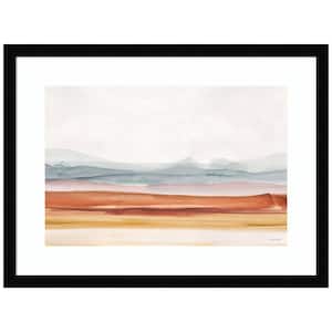 "Sierra Hills 01" by Lisa Audit 1-Piece Wood Framed Giclee Country Art Print 16-in. x 21-in.