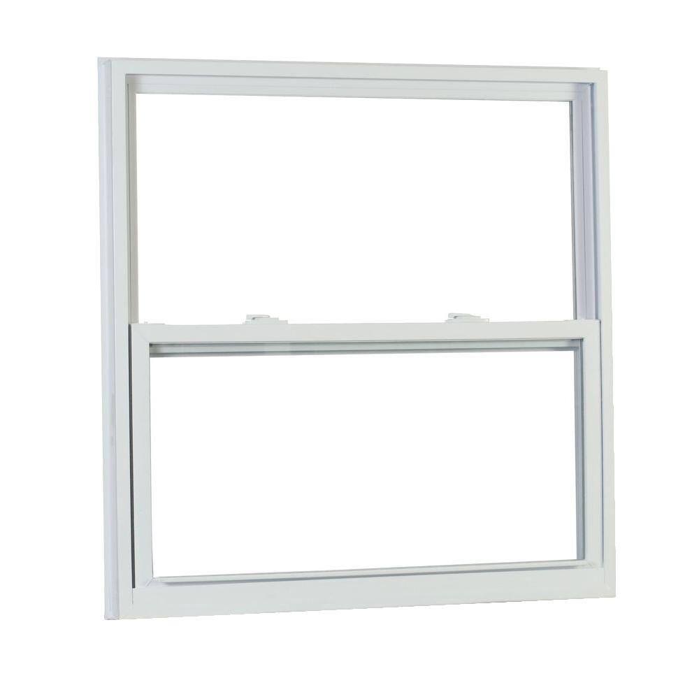 American Craftsman 52 in. x 49.5 in. 50 Series Single Hung Vinyl Window