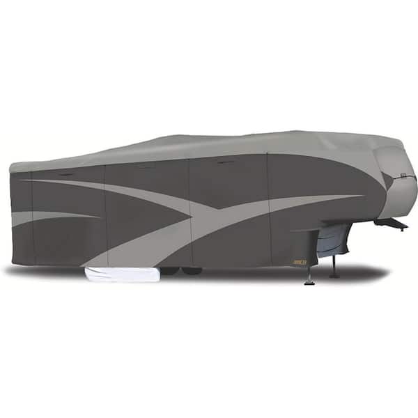 ADCO 5TH Wheel and Toy Haulers Designer Series SFS AquaShed Cover, Gray, Length: 37 ft.1 in.-40 ft.