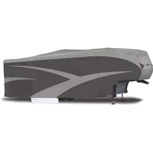 5TH Wheel and Toy Haulers Designer Series SFS AquaShed Cover, Gray, Length: 40 ft.1 in.-43 ft.6 in.