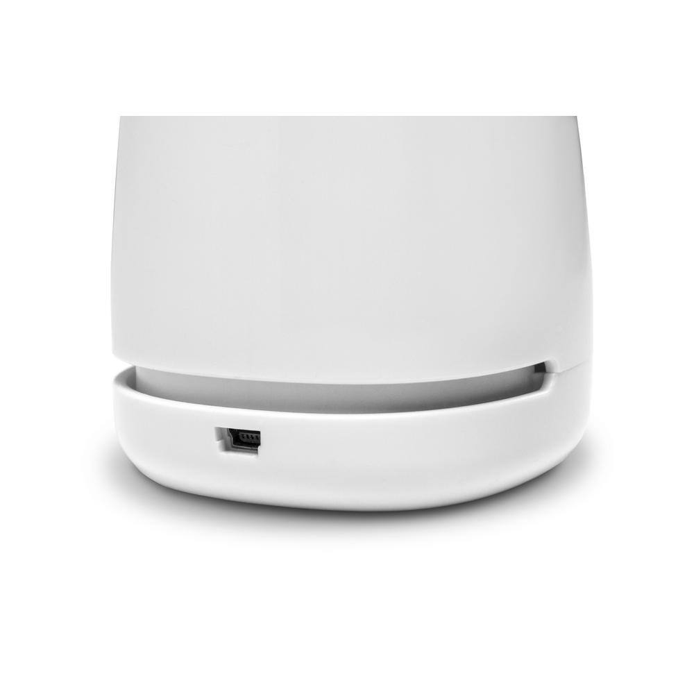 Compact White Ionic Refrigerator Air Purifier with LED Indicator
