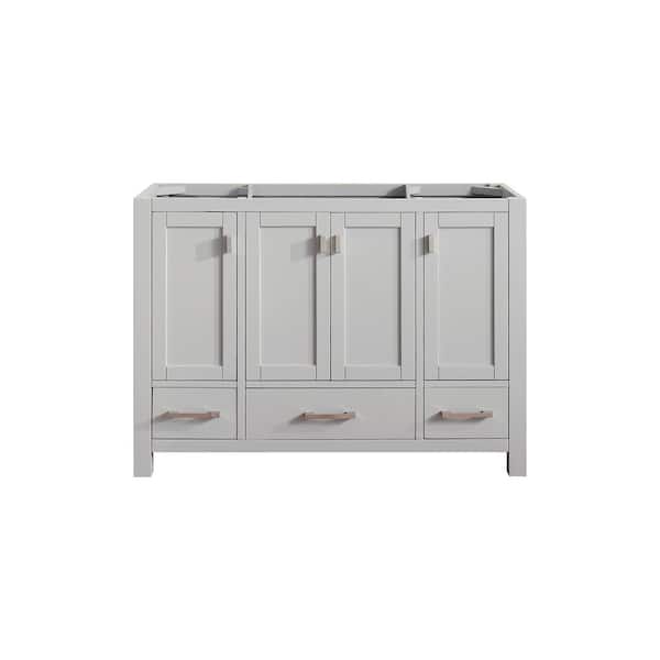 Avanity Modero 48 in. Bath Vanity Cabinet without Top in Chilled Gray