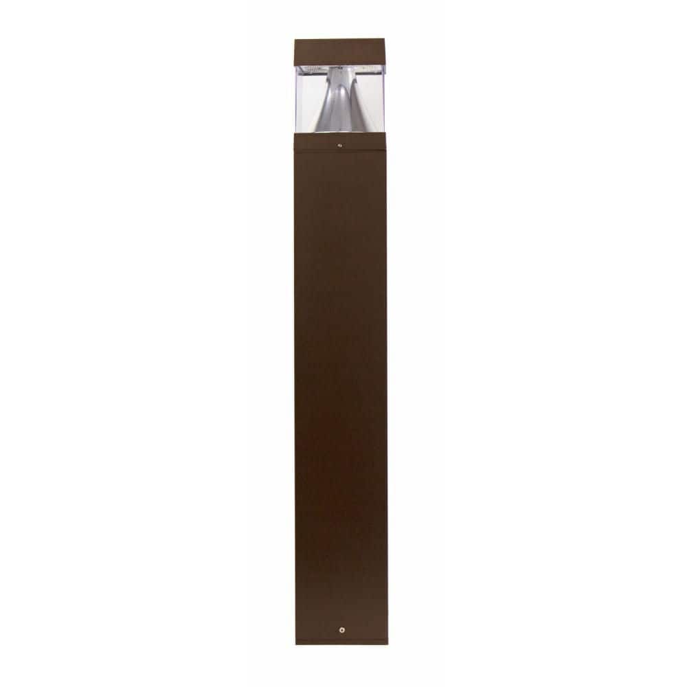 Square 203BC Line-Voltage Bronze Aluminum 3000 Lumen Hardwired Bollard Light with Tunable CCT and Switchable Wattage price history on PriceWatchPro