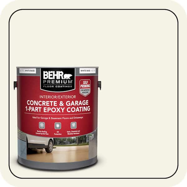 1 gal. #BWC-04 Beach House Self-Priming 1-Part Epoxy Satin Interior/Exterior Concrete and Garage Floor Paint