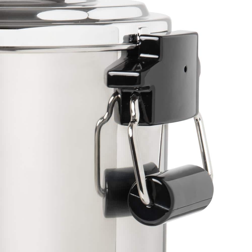 HomeCraft 100-Cup Stainless Steel Coffee Urn with Dripless Faucet