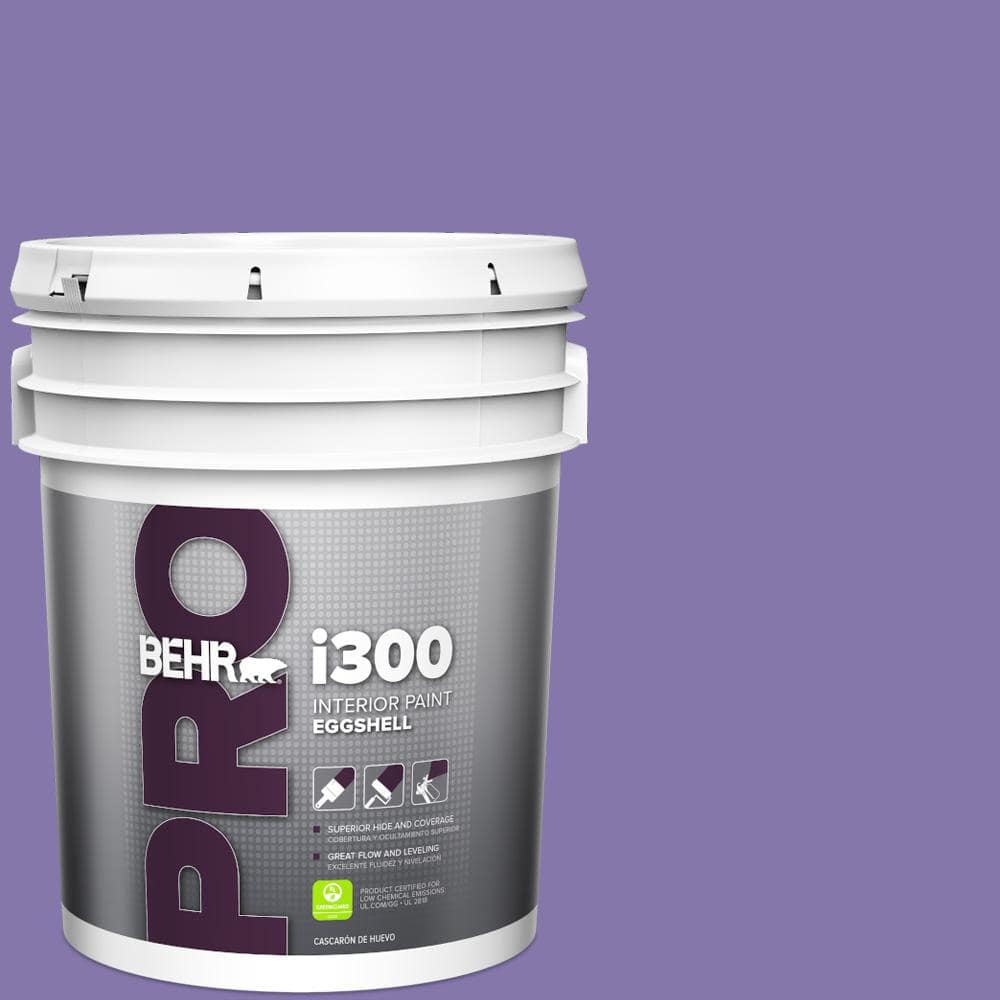 5 gal. #640B-6 Grape Parfait Eggshell Interior Paint price history on PriceWatchPro