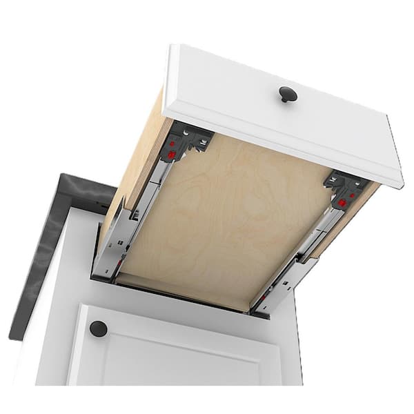 Everbilt 18 in. Steel Undermount Soft Close Full Extension Drawer