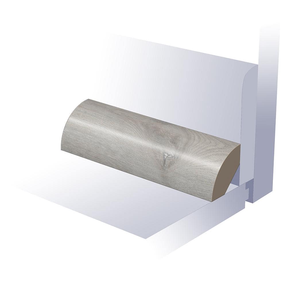 Restless Smith Cove 0.8 in. T x 0.8 in. W x 94 in. L Waterproof Quarter Round Moulding price history on PriceWatchPro