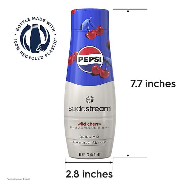 SodaStream Pepsi Wild Cherry Drink Mix 4-Pack 1101285010