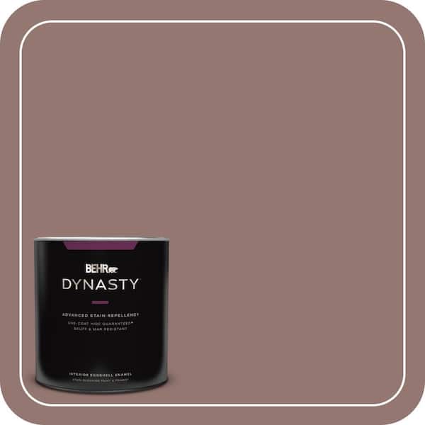 BEHR DYNASTY 1 qt. #710B-5 Milk Chocolate Eggshell Enamel Interior Stain-Blocking Paint and Primer