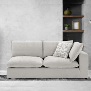 Acme Furniture Marisa 43 in. Straight Arm 1-Piece Fabric Rectangle