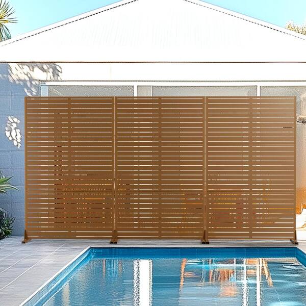 Custom Elegant Privacy Screen Windscreen Mesh - Blue - Alion Home