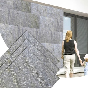 Falkirk Johnstone 2/253 ft. x 2 ft. Silver Stone Veneer Decorative Wall Paneling 10-Pack