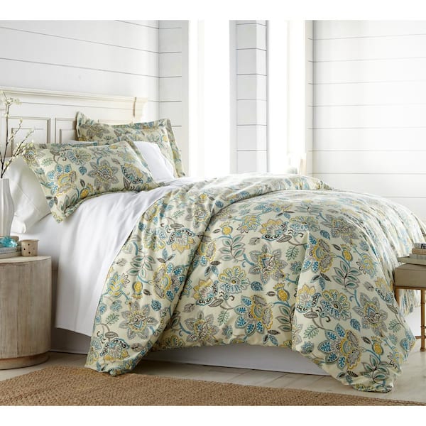 Southshore Fine Linens Wanderlust 2-Piece Cream Microfiber Twin/Twin XL Comforter Set