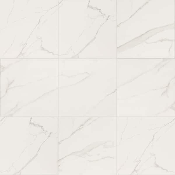 MSI Leonardo Venato 24 in. x 24 in. Matte Porcelain Floor and Wall Tile ...