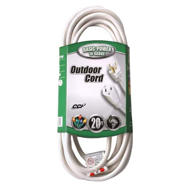 20 ft. 16/3 SJTW Outdoor Light-Duty Extension Cord