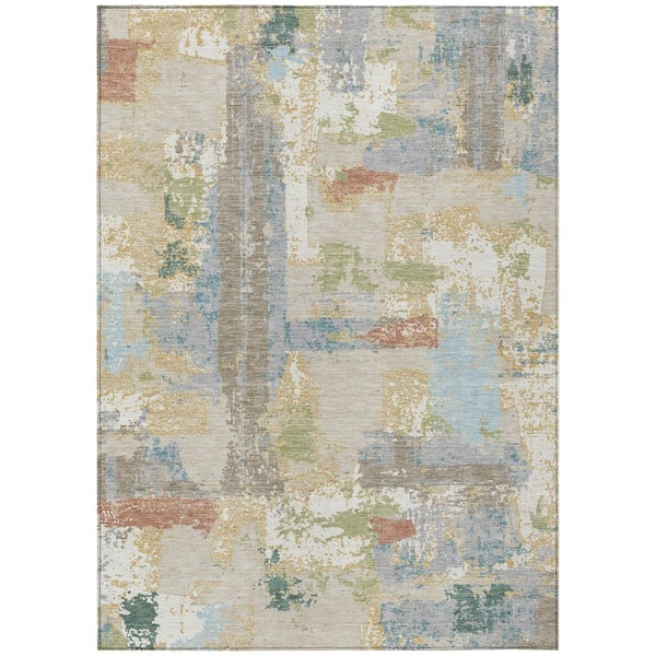 Addison Rugs Chantille Machine Washable Indoor/Outdoor Abstract ACN2212 ...