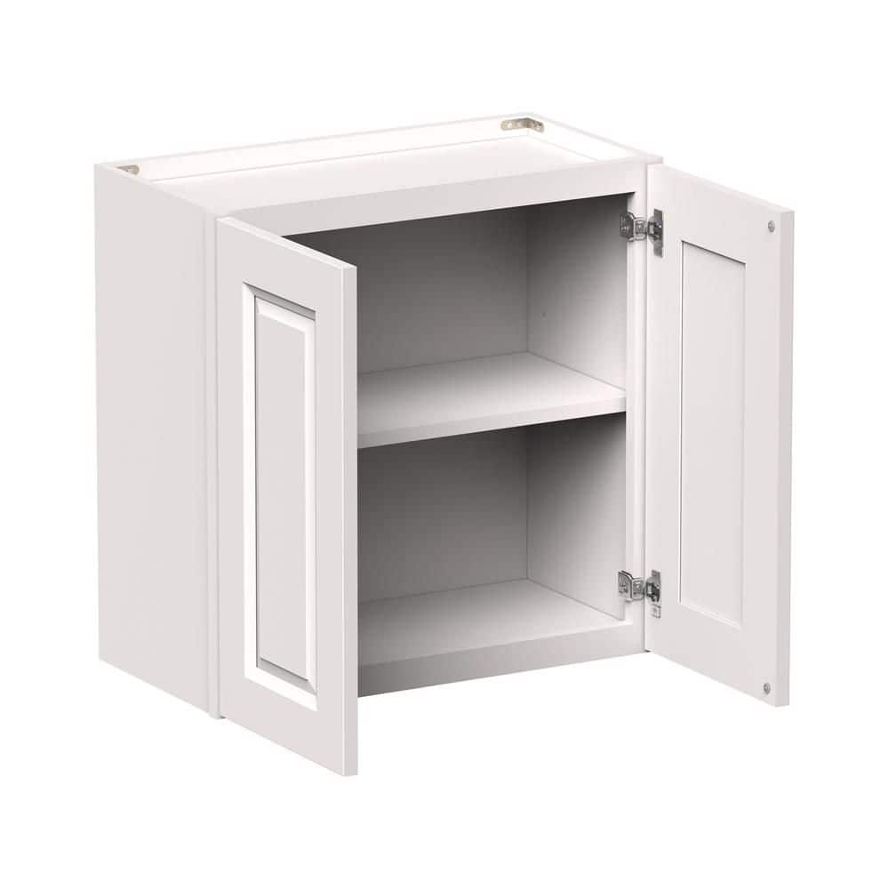 24 in W x 12 in D x 24 in H Ready to Assemble Standrad Kitchen Cabinet with 2-Door 1-Shelf in Glaicer White price history on PriceWatchPro
