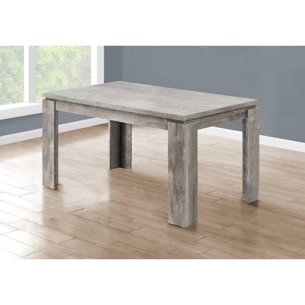 HomeRoots Danielle Chrome Clear Glass 35.5 in 4 Legs Dining Table (Seats 6)