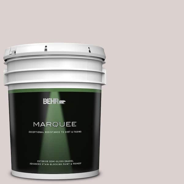 BEHR MARQUEE 5 gal. #ICC-43 Tranquil Retreat Semi-Gloss Enamel Exterior Paint & Primer