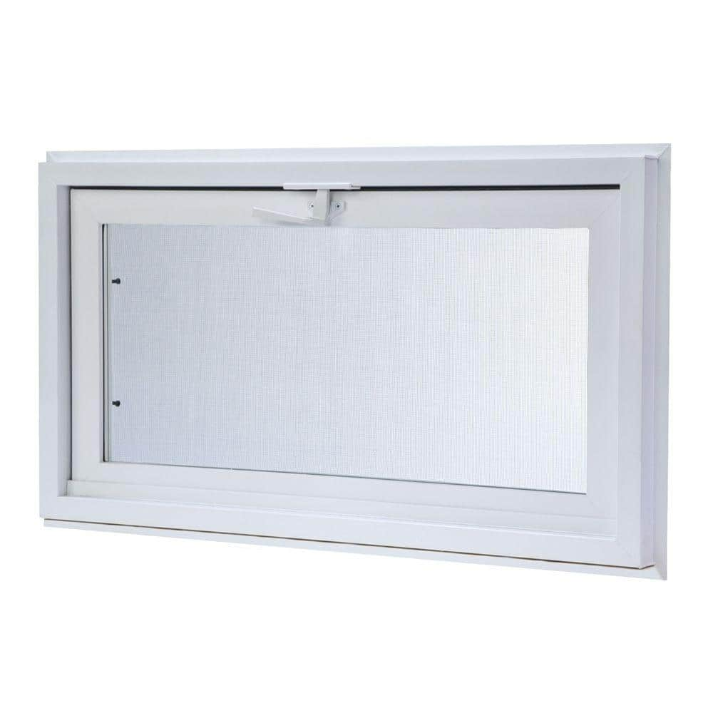 31.75 in. x 17.75 in. Hopper Vinyl Window