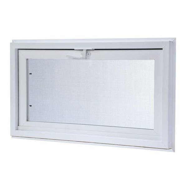 Tafco Windows 31 75 In X 17 75 In Hopper Vinyl Window Pv Hop32x18 The Home Depot