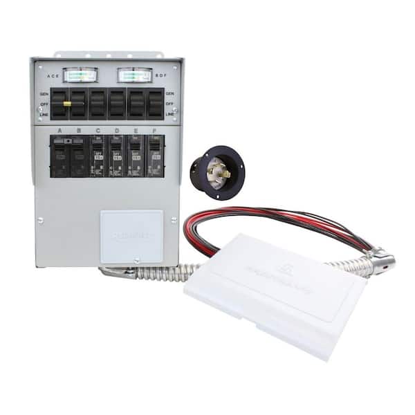 Reliance Controls 3006HDK 6-circuit Generator Power Transfer Switch Brand New 