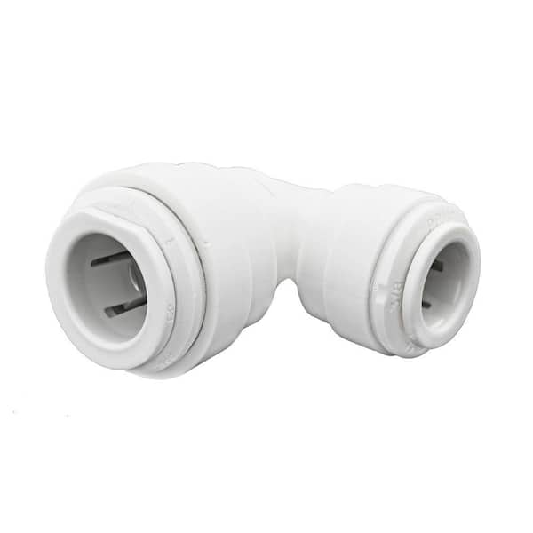 JOHN GUEST 1/2 in. x Depot 3/8 (10-Pack) Push-to-Connect Fitting - The PP211612W Elbow in. Reducing Home