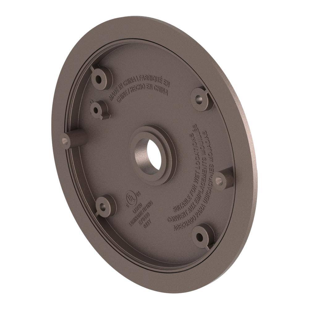 HALO TGS Bronze Mounting Adapter Plate Kit TGSKITMTGBZ The Home Depot